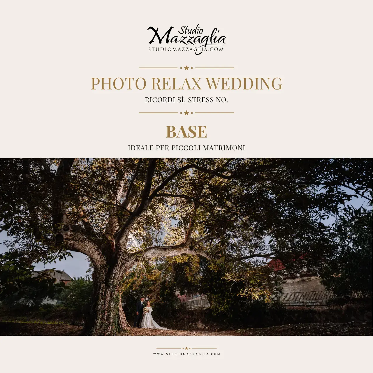 Pacchetto foto matrimonio base