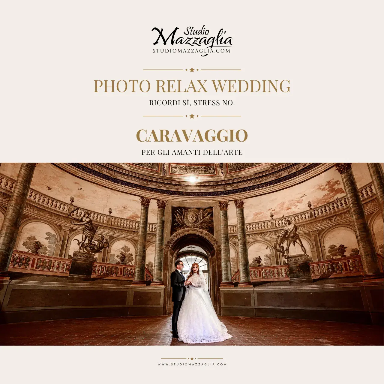 pacchetto foto matrimonio caravaggio