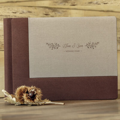Copertina album matrimonio Castagno