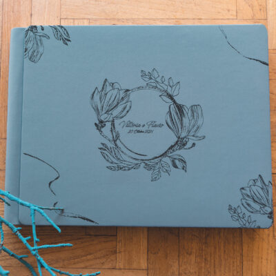 Copertina album matrimonio Eva