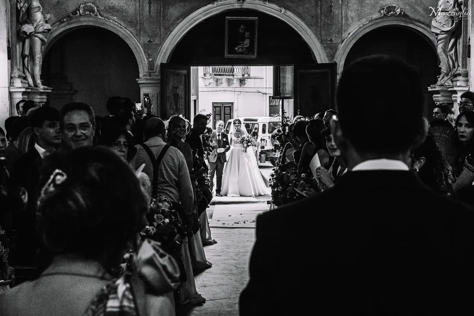 Ingresso sposa Ingresso della sposa con il padre